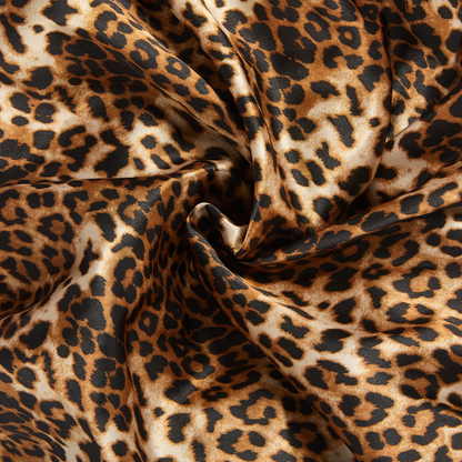 KISS Colors &amp; Care Silky Satin Double Wear Cap, XL, Leopard
