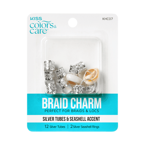 KISS Colors &amp; Care Braid Charms - Silver