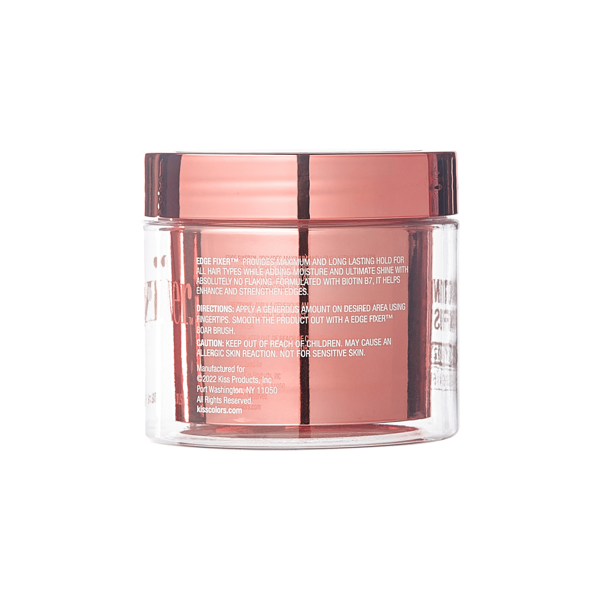 KISS Colors &amp; Care Edge Fixer 100 mL - Sweet Peach