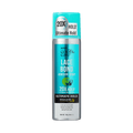 KISS Colors &amp; Care Lace Bond Adhesive Spray in turquoise and silver can, 6 oz, with text highlighting 20X Ultimate Hold, hold level 9, residue-free, spring-floral scent.