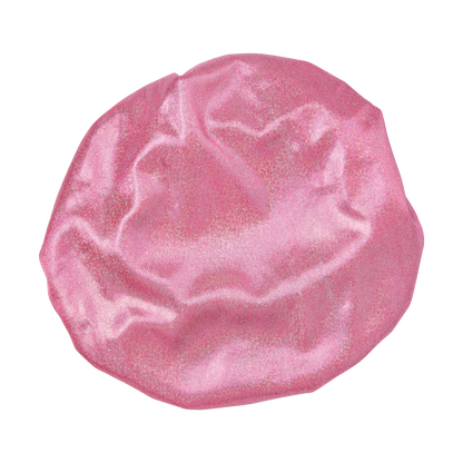 KISS Colors &amp; Care Glamour Glitter Bonnet Cap, XL - Pink Pearl