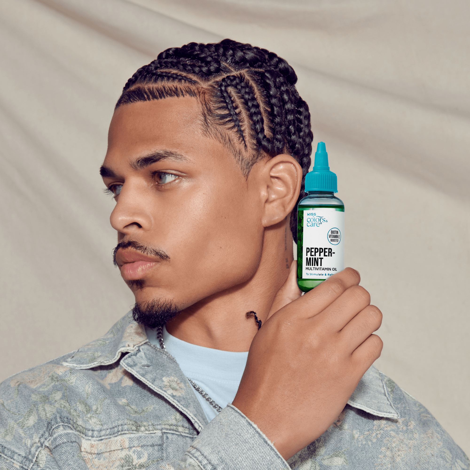 KISS Colors &amp; Care Multivitamin Oil - Peppermint