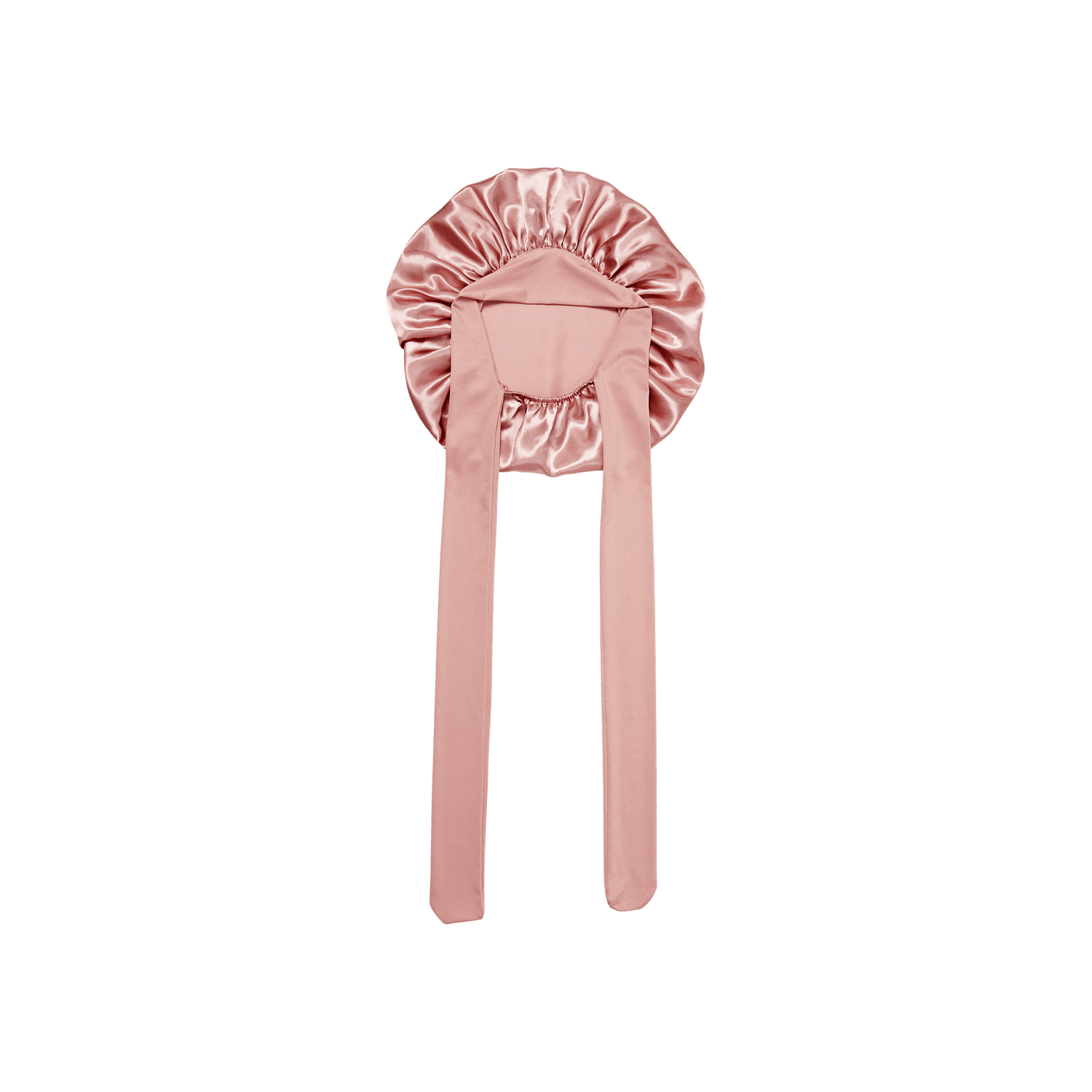 KISS Colors &amp; Care Silky Satin Tie Band Bonnet, Pink, X-Large