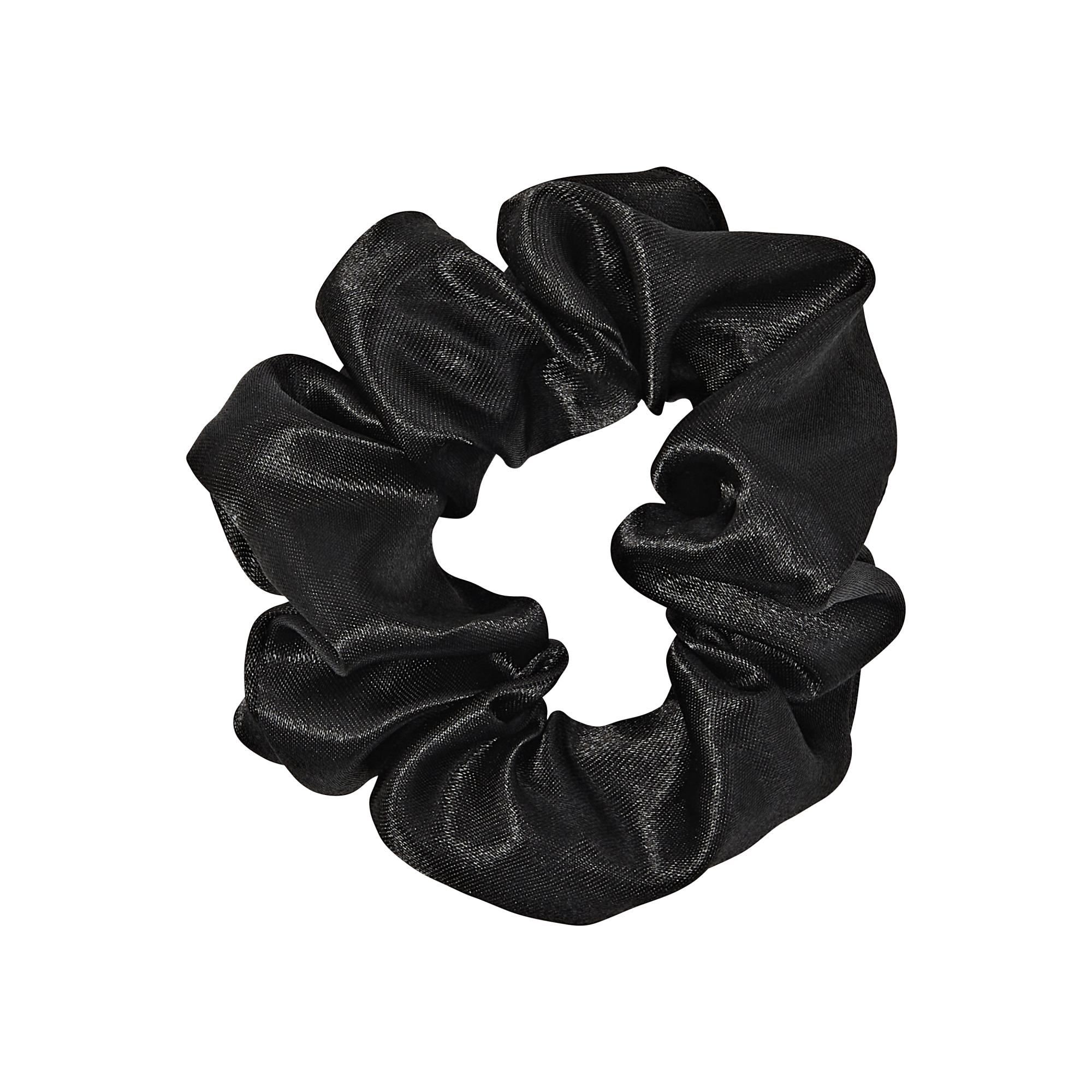 Kiss Colors &amp; Care Silky Satin Tie Band Edge Bonnet - Black