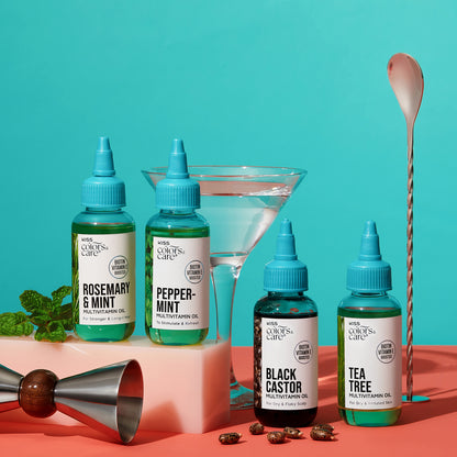 KISS Colors &amp; Care Multivitamin Oil - Peppermint