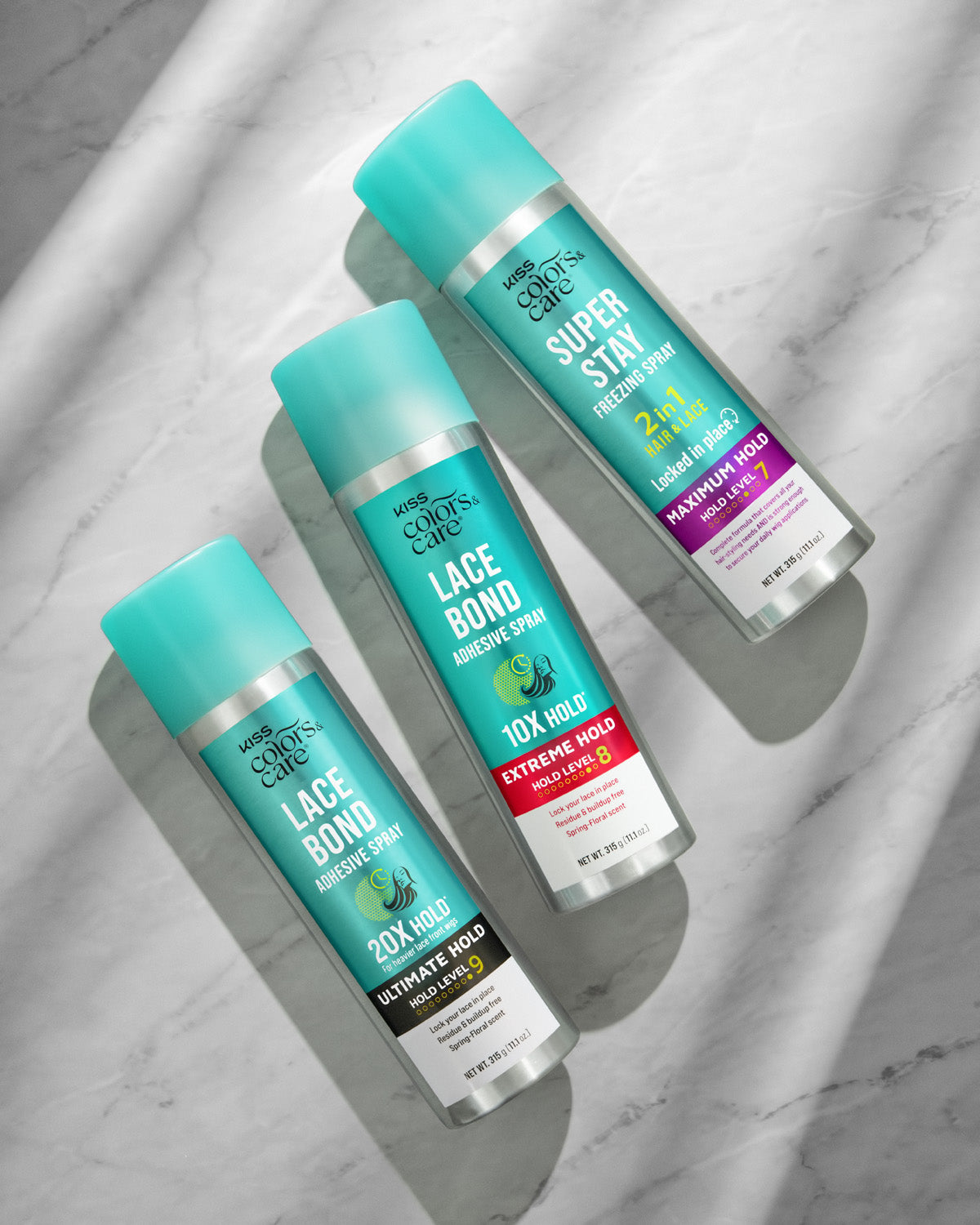 Kiss Colors & Care Super Stay Freezing Spray 11.1 oz. – KISS