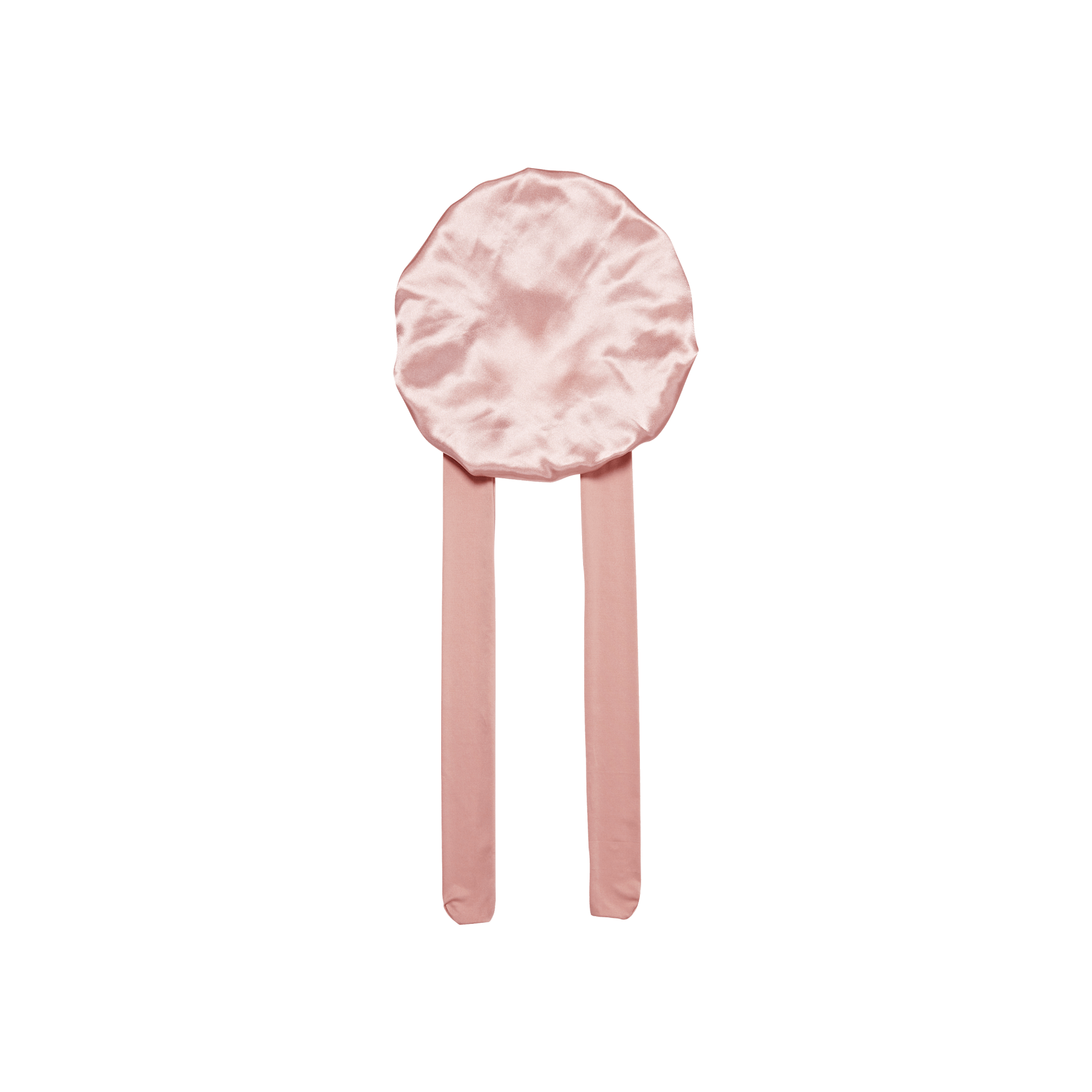 KISS Colors &amp; Care Silky Satin Tie Band Bonnet, Pink, X-Large