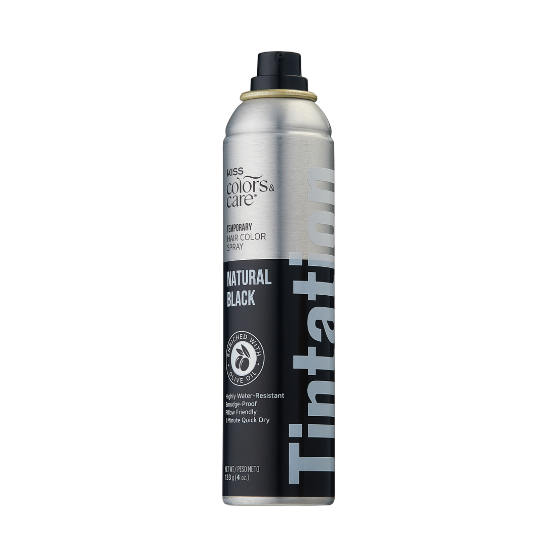 KISS Colors &amp; Care Tintation Spray - Natural Black