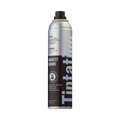 Silver and dark brown spray can of KISS Colors &amp; Care Tintation Spray in Darkest Brown, labeled as temporary hair color, water-resistant, smudge-proof, and enriched with olive oil.