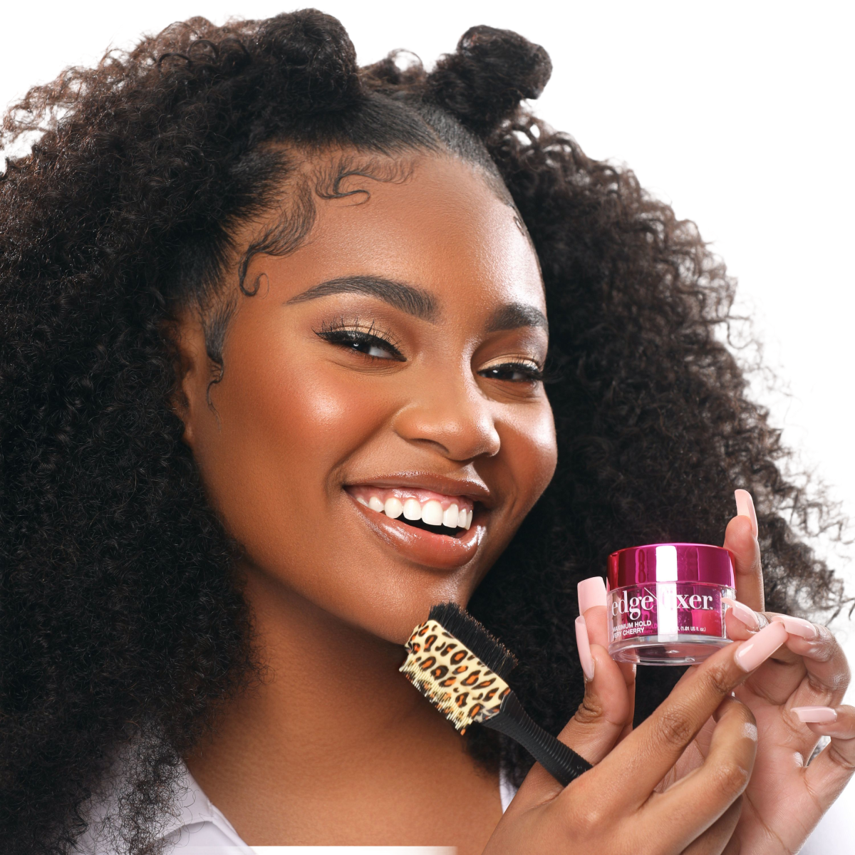 KISS Colors &amp; Care Edge Fixer 30 mL - Very Cherry