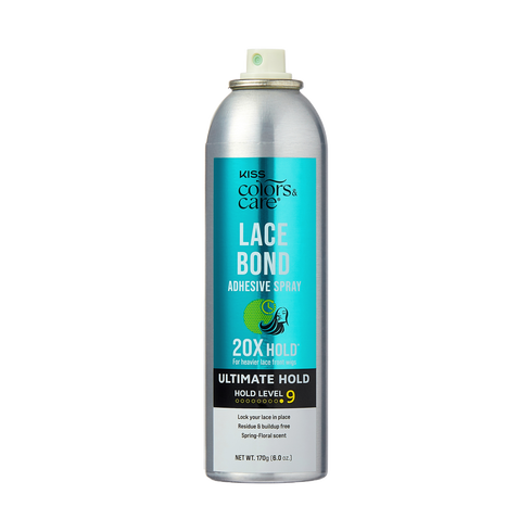 KISS Colors & Care Lace Bond Adhesive Spray Ultimate Hold, 6 oz.