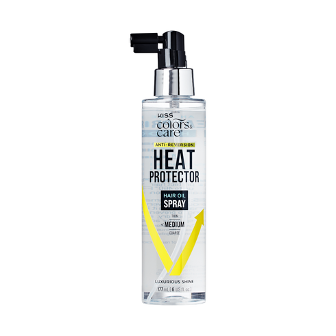 KISS Colors &amp; Care Anti-Reversion Heat Protector Hair Oil Spray