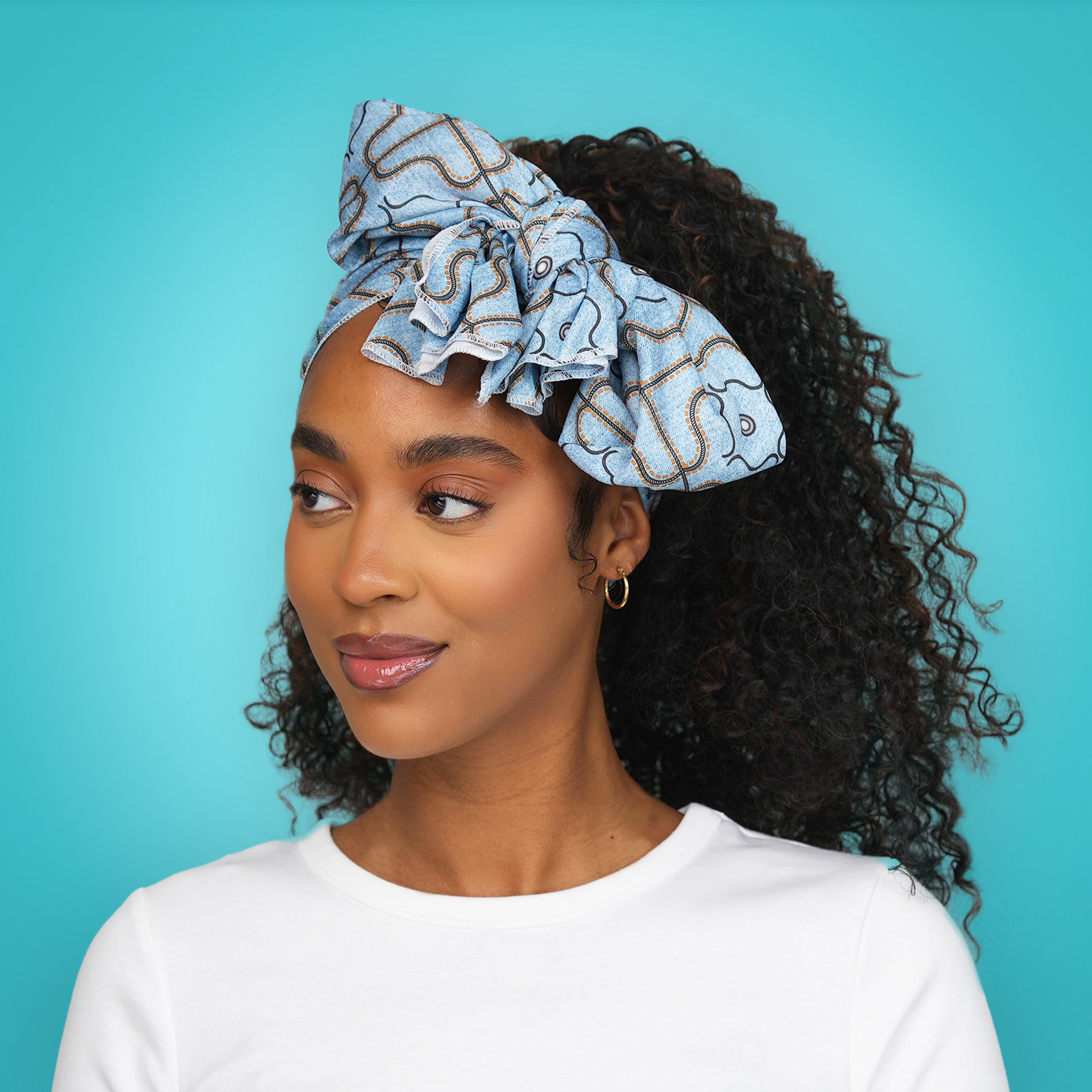 Limited Edition BIFC Satin Wrap Scarf | Samaria Leah