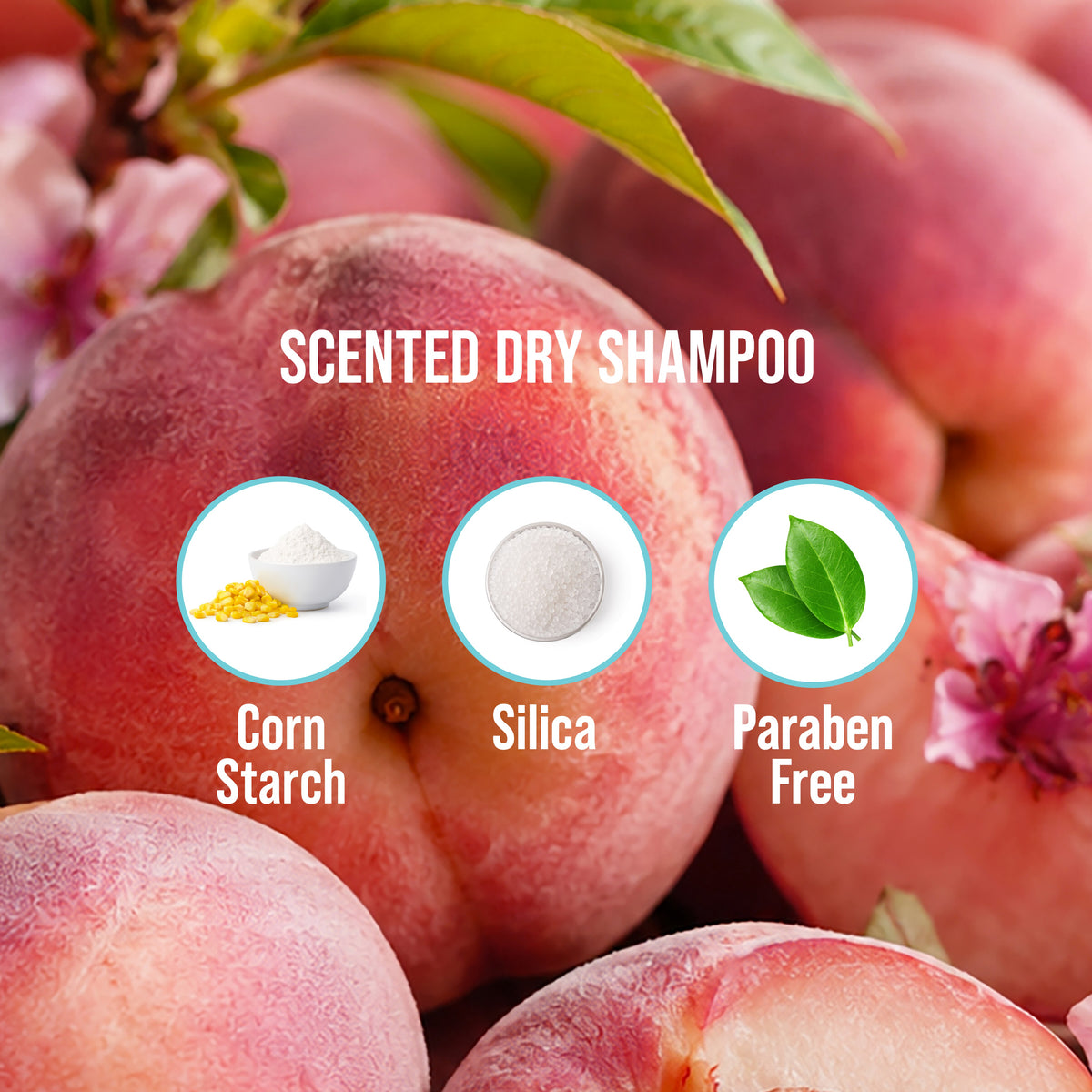 Kiss Colors &amp; Care Dry Shampoo Powder, Sweet Peach Dream | 7g (0.24 US fl. oz), Scented Dry Shampoo, Hair Care