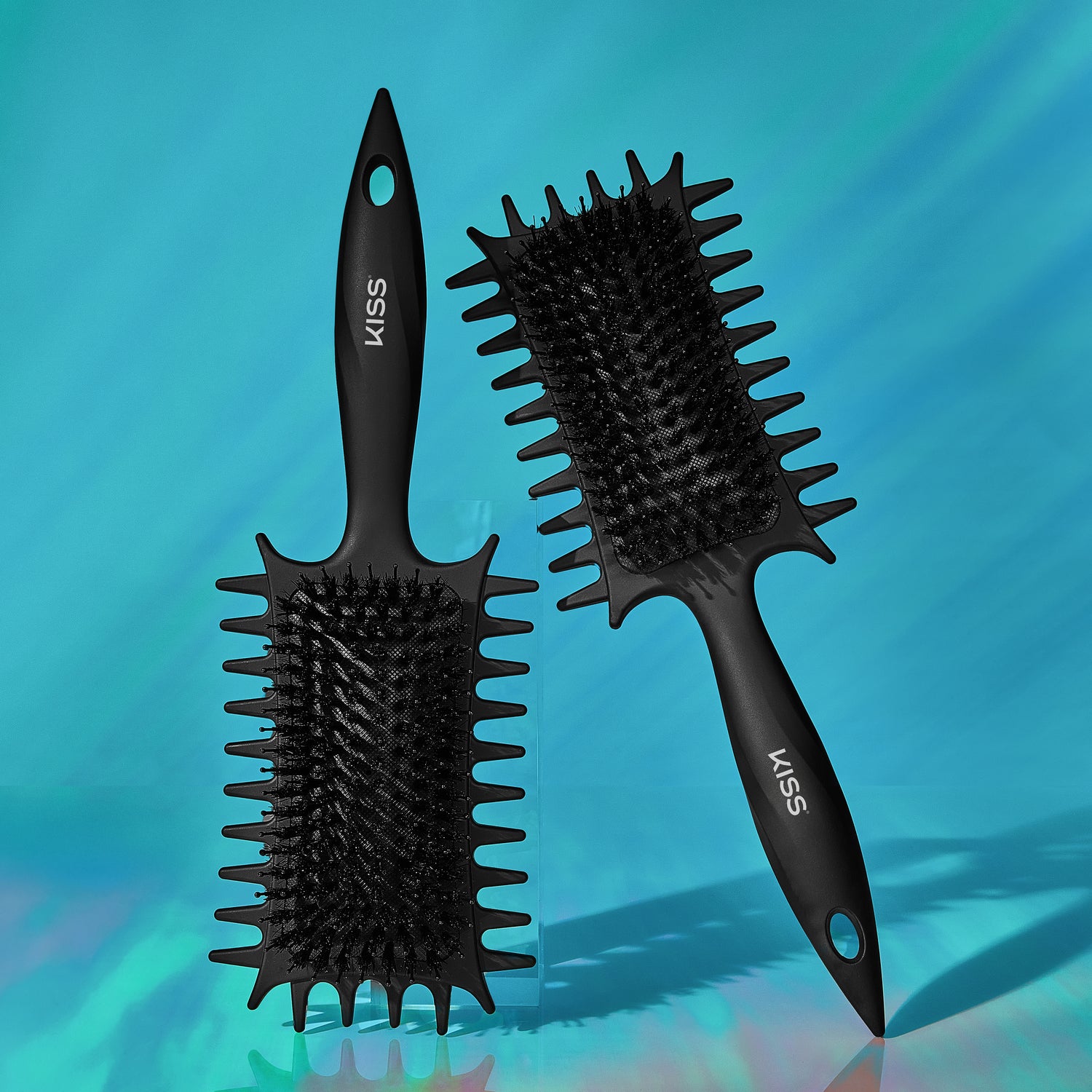 Kiss Colors &amp; Care Curl &amp; Define Paddle Brush