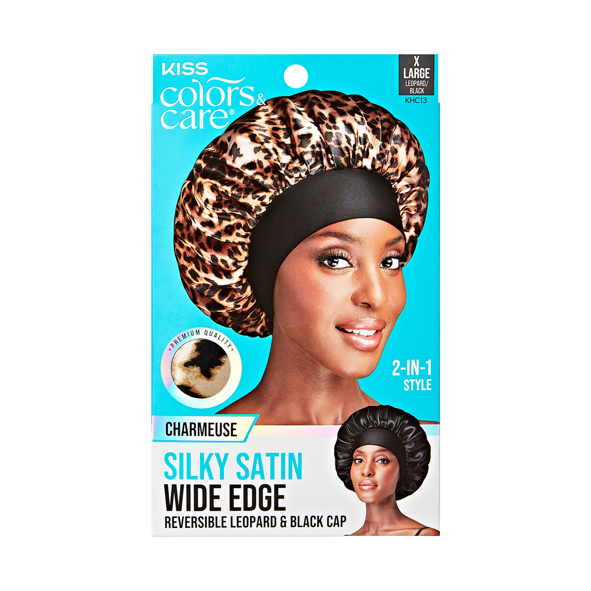 Kiss Colors &amp; Care Satin Bonnet Cap