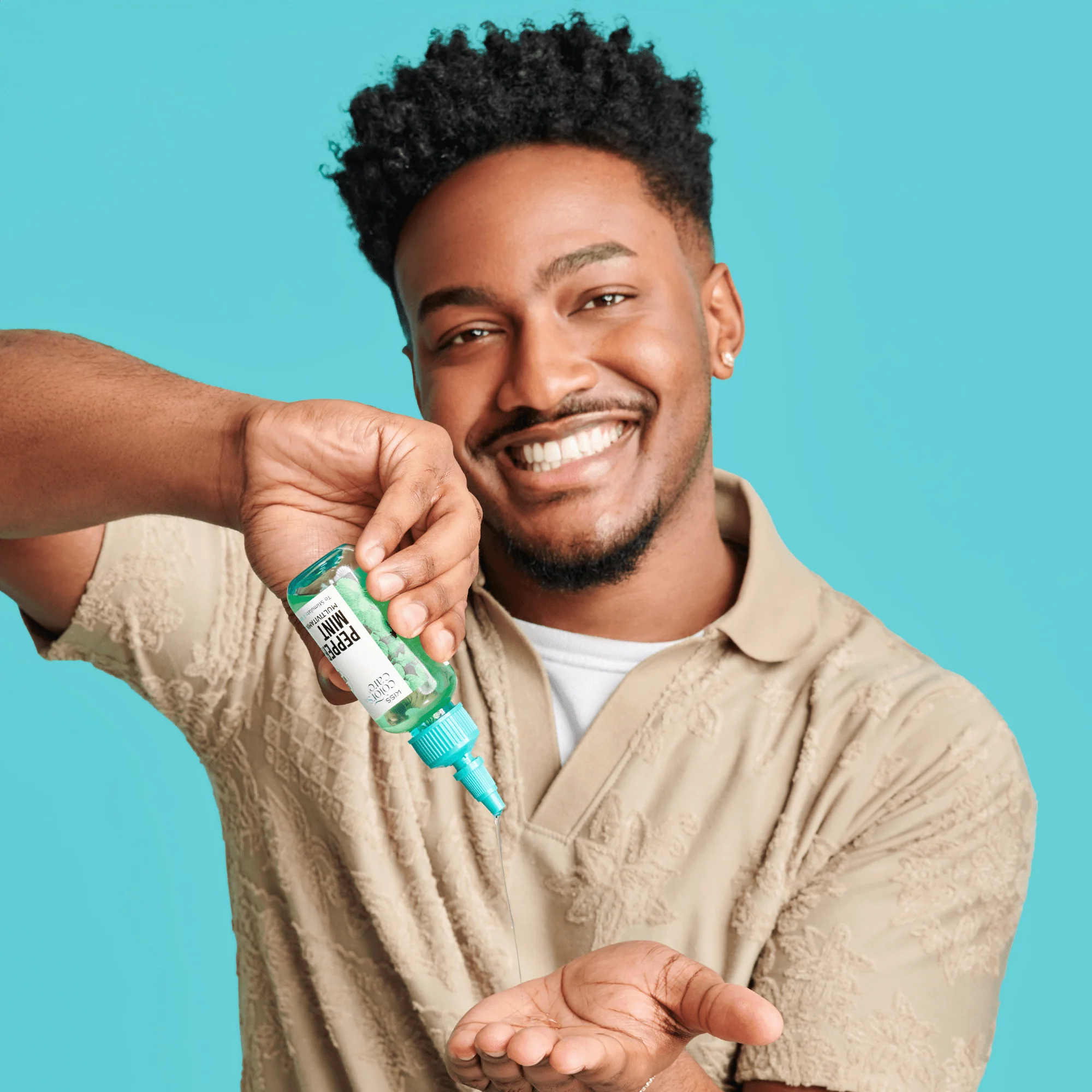 KISS Colors &amp; Care Multivitamin Oil - Peppermint