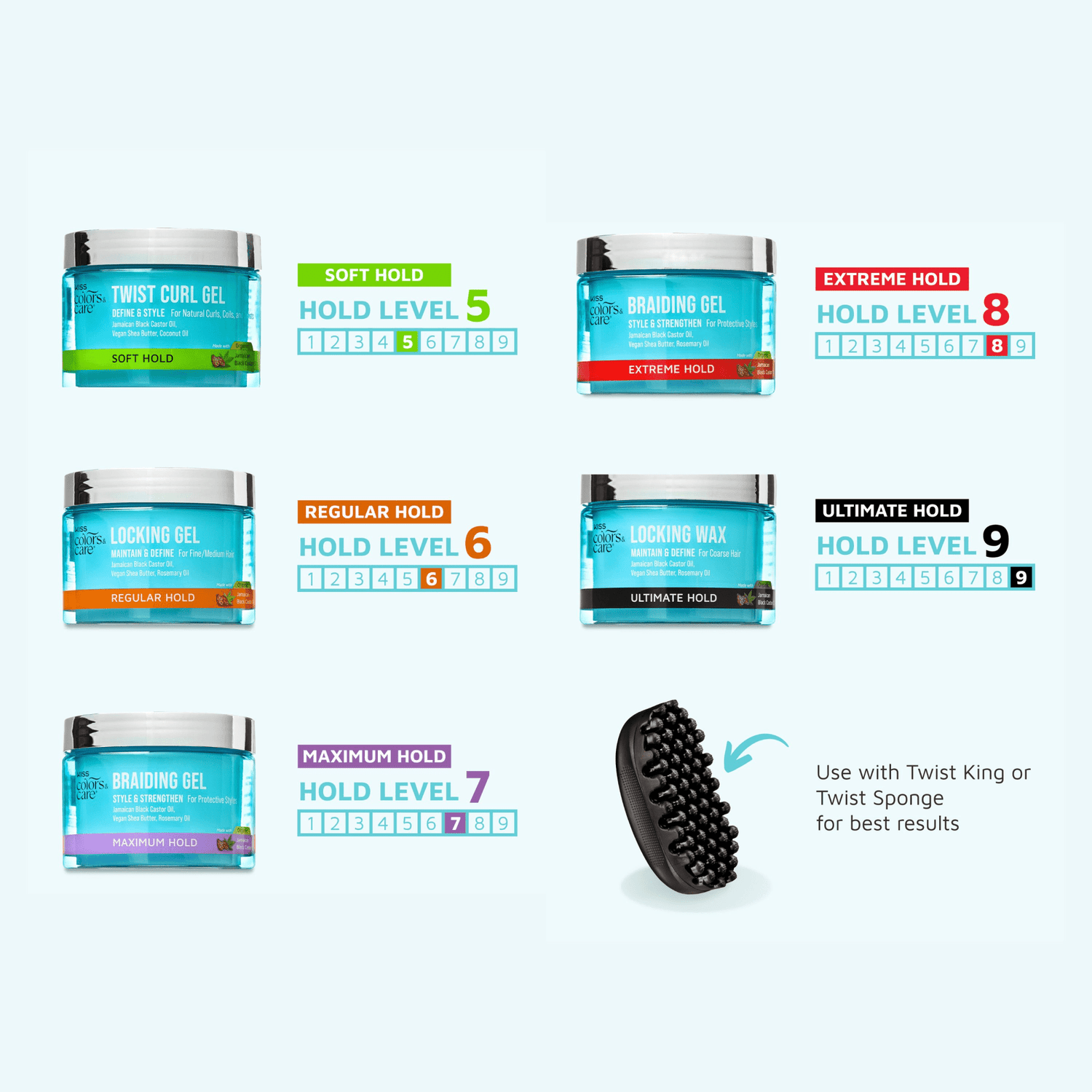 Kiss Colors & Care Locking Gel 6 oz – KISS Colors & Care Kiss Colors & Care Locking Gel 6 oz – KISS Colors & Care