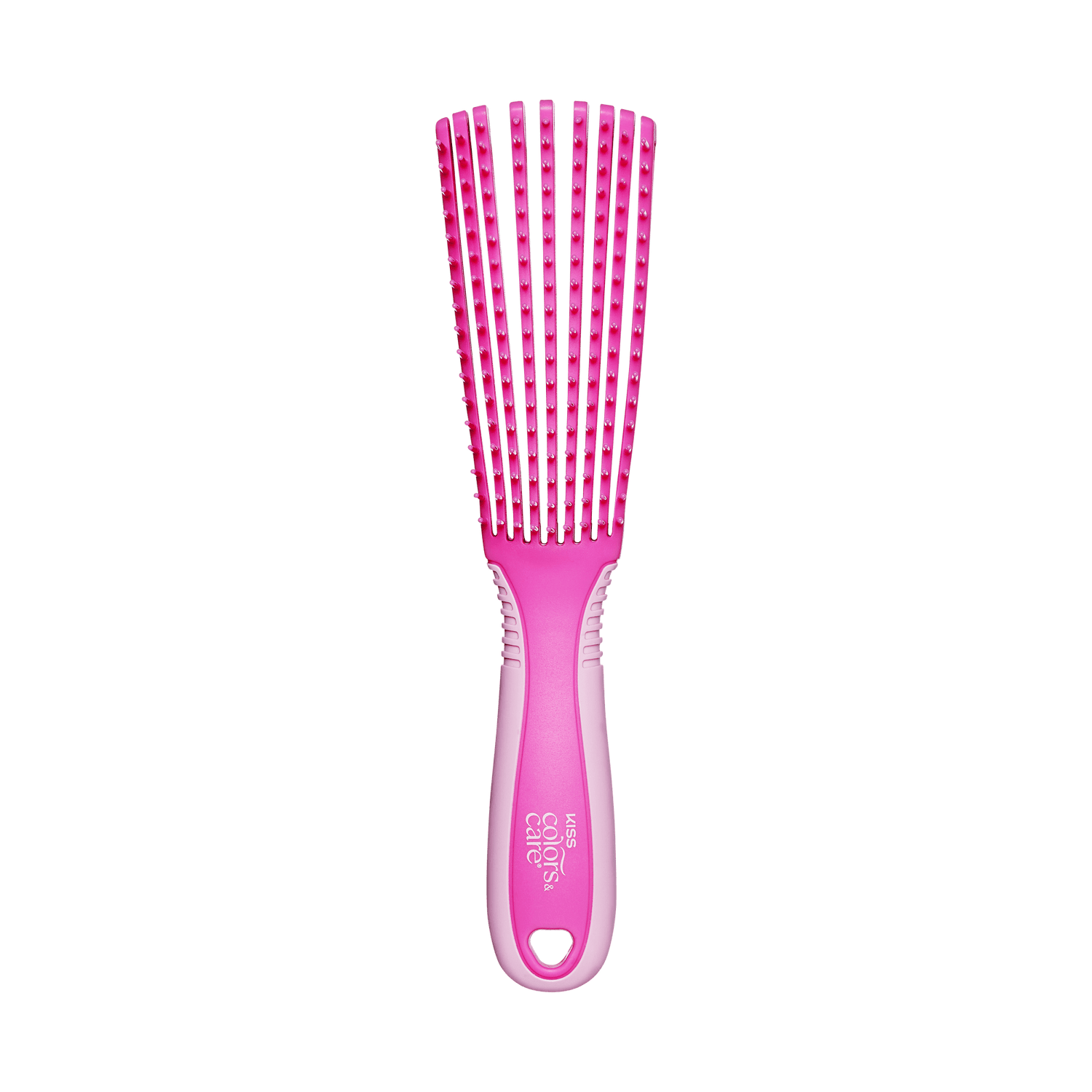 Kiss Colors &amp; Care Glide &amp; Define Non-Slip Detangling Brush