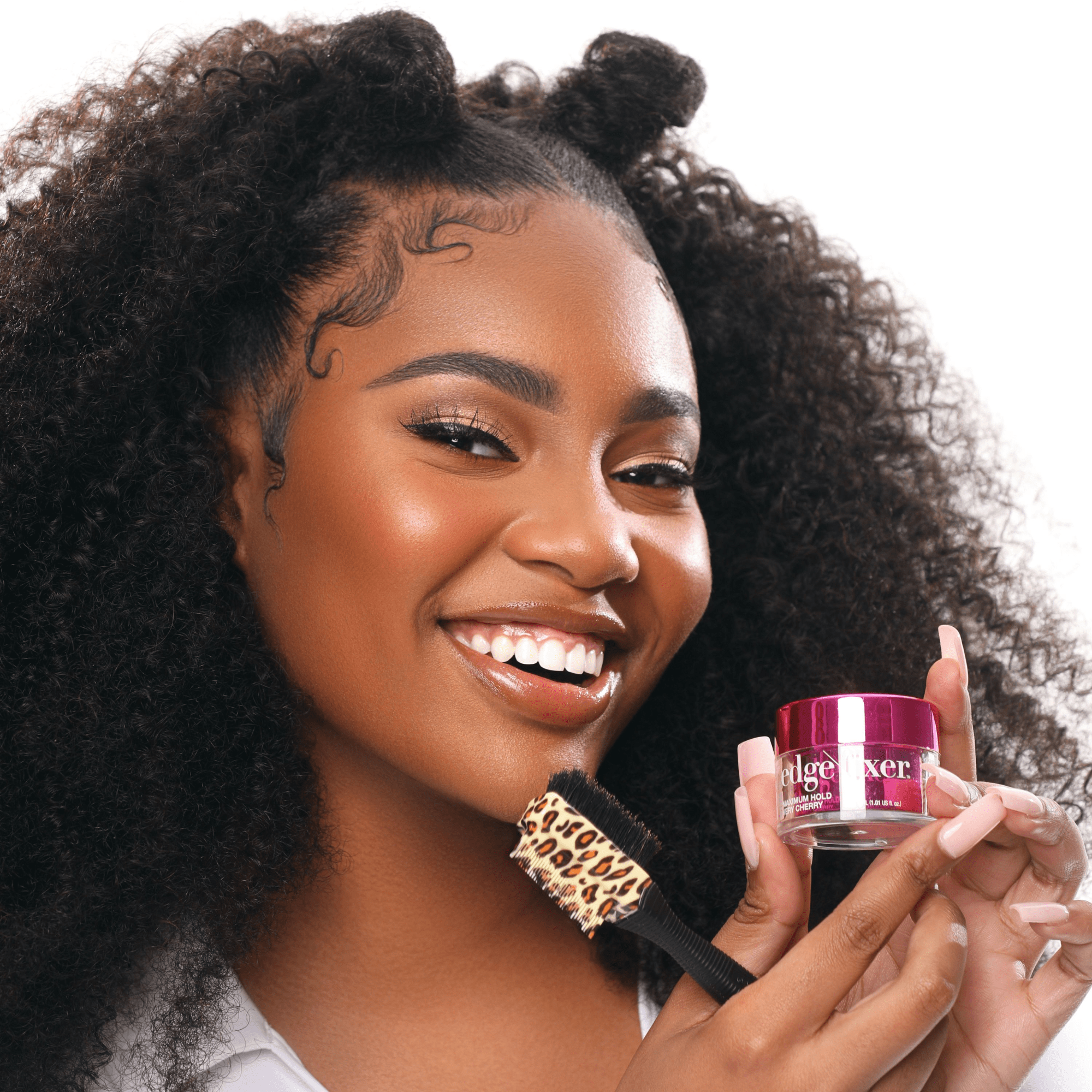 Kiss Colors &amp; Care Edge Fixer 30 mL - Very Cherry