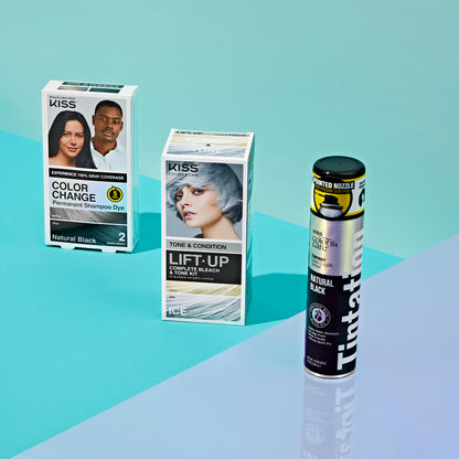 KISS LIFT UP COMPLETE BLEACH &amp; TONE KIT – ICE