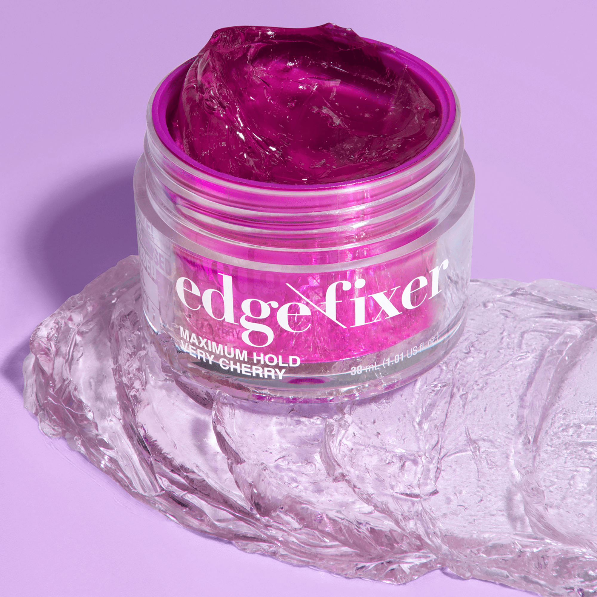 Kiss Colors &amp; Care Edge Fixer 30 mL - Very Cherry