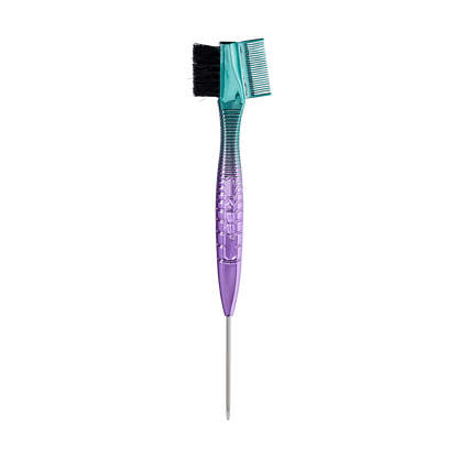 KISS Colors &amp; Care Ombre Chrome 3-in-1 Edge Brush