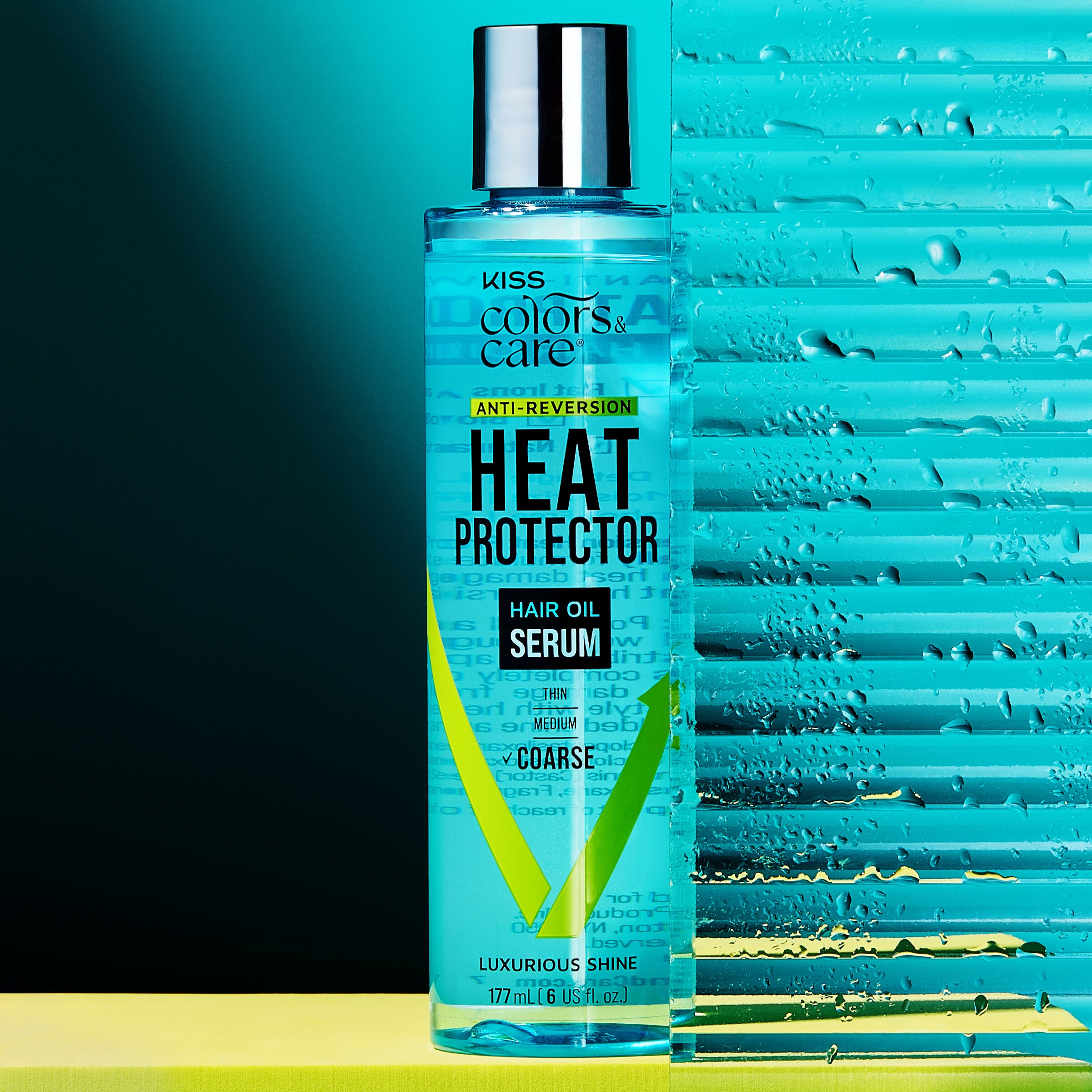 KISS Colors &amp; Care Anti-Reversion Heat Protector Hair Oil Serum