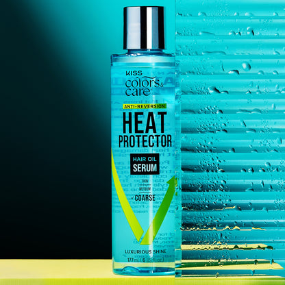 KISS Colors &amp; Care Anti-Reversion Heat Protector Hair Oil Serum