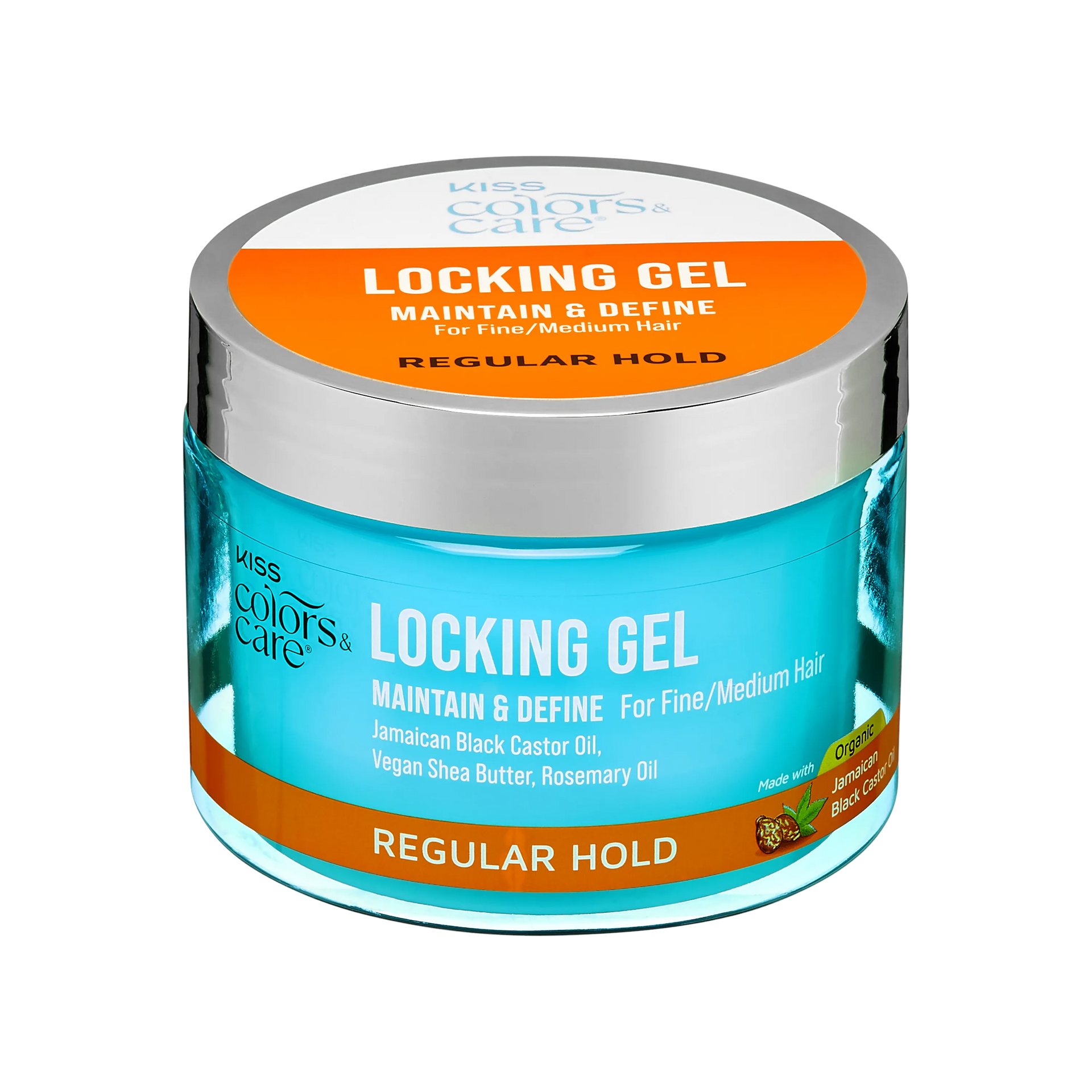 Kiss Colors & Care Locking Gel 6 oz  KISS Colors & Care