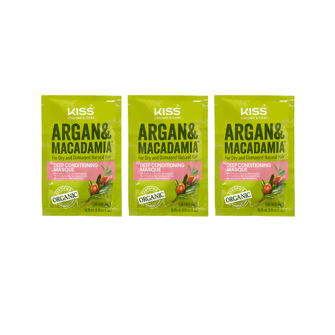 Deep Conditioning Masque - Argan &amp; Macadamia Conditioning 3-Pack