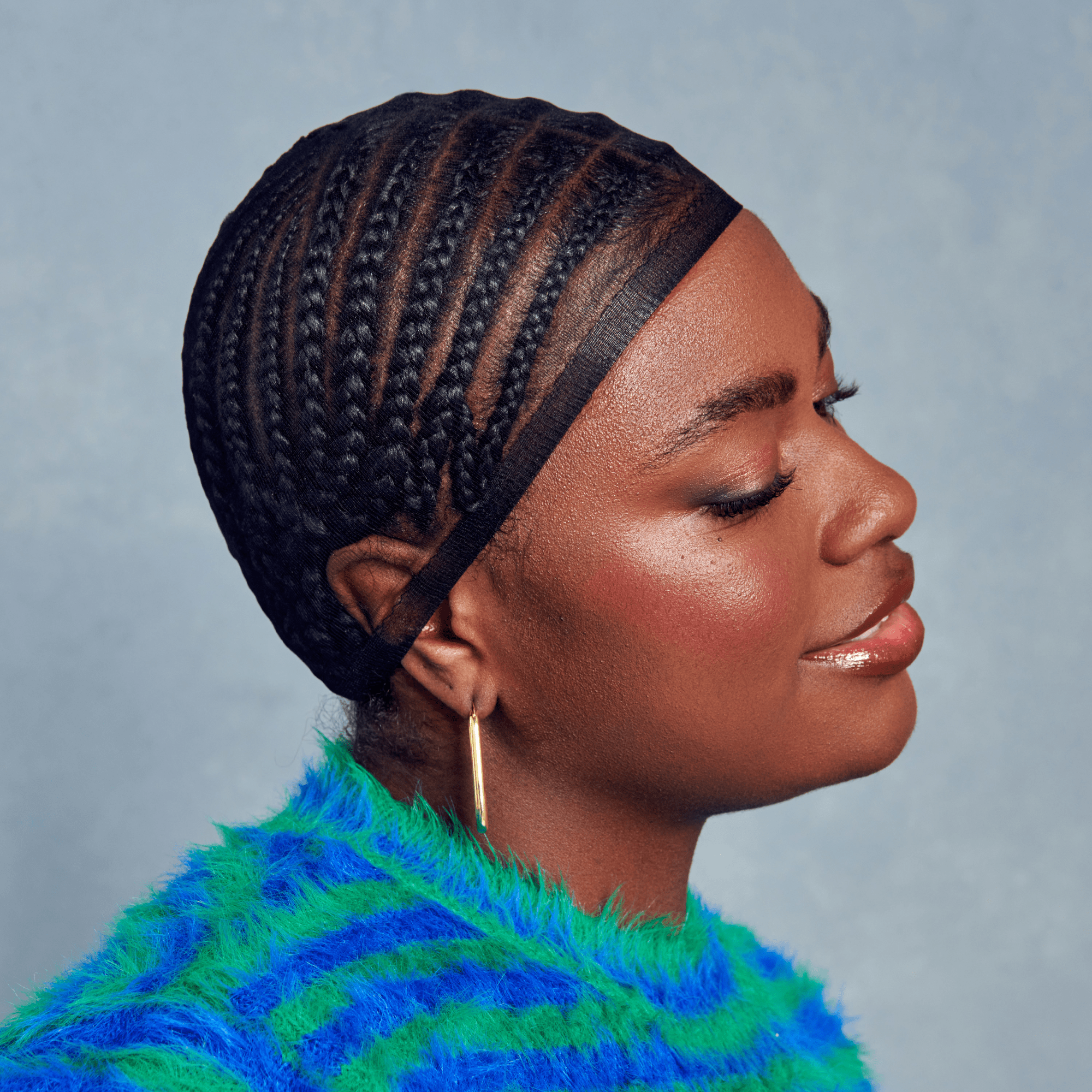 KISS Colors &amp; Care HD Invisible Stocking Wig Cap - Black