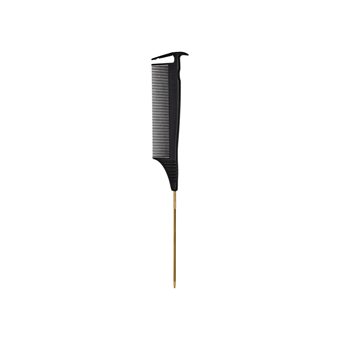 Kiss Colors &amp; Care Carbon Fiber Axe Pin Tail Parting Comb
