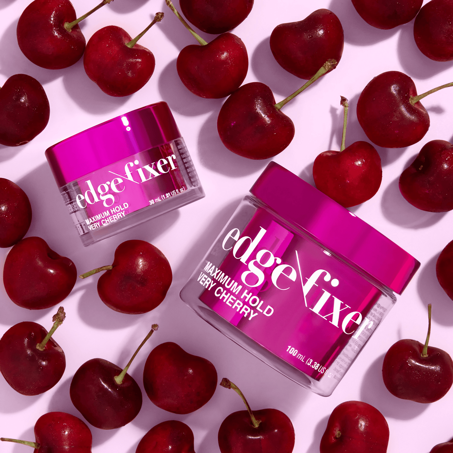 KISS Colors &amp; Care Edge Fixer 100 mL - Very Cherry