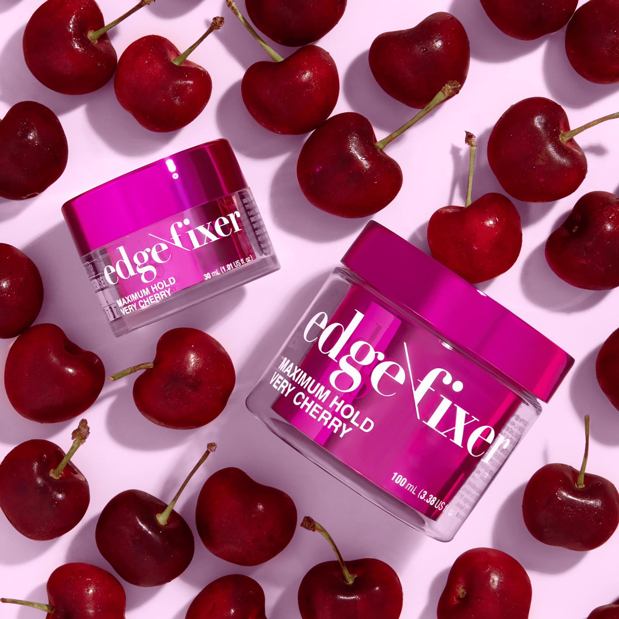 KISS Colors &amp; Care Edge Fixer 100 mL - Very Cherry