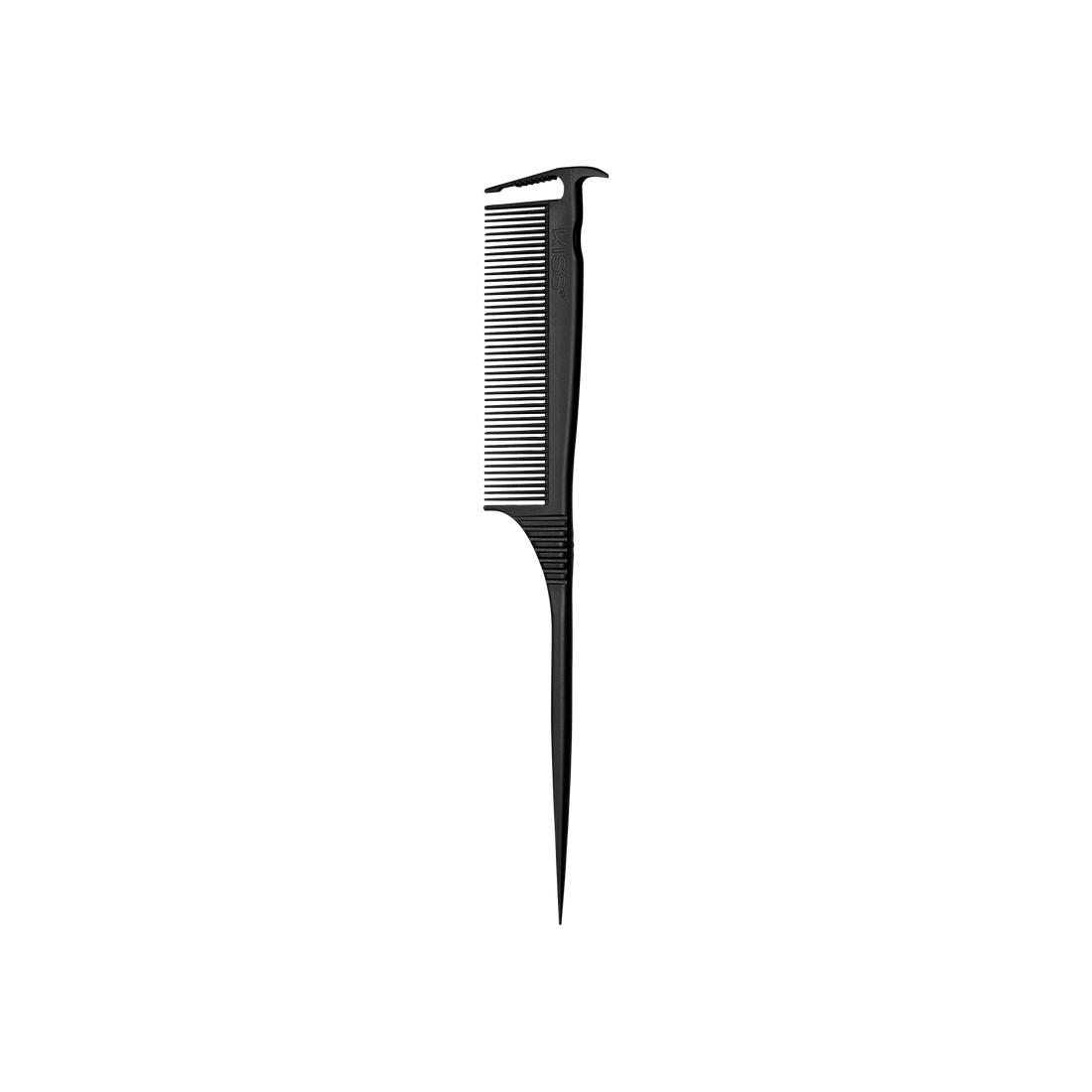 Kiss Colors &amp; Care Carbon Fiber Axe Rat Tail Parting Comb