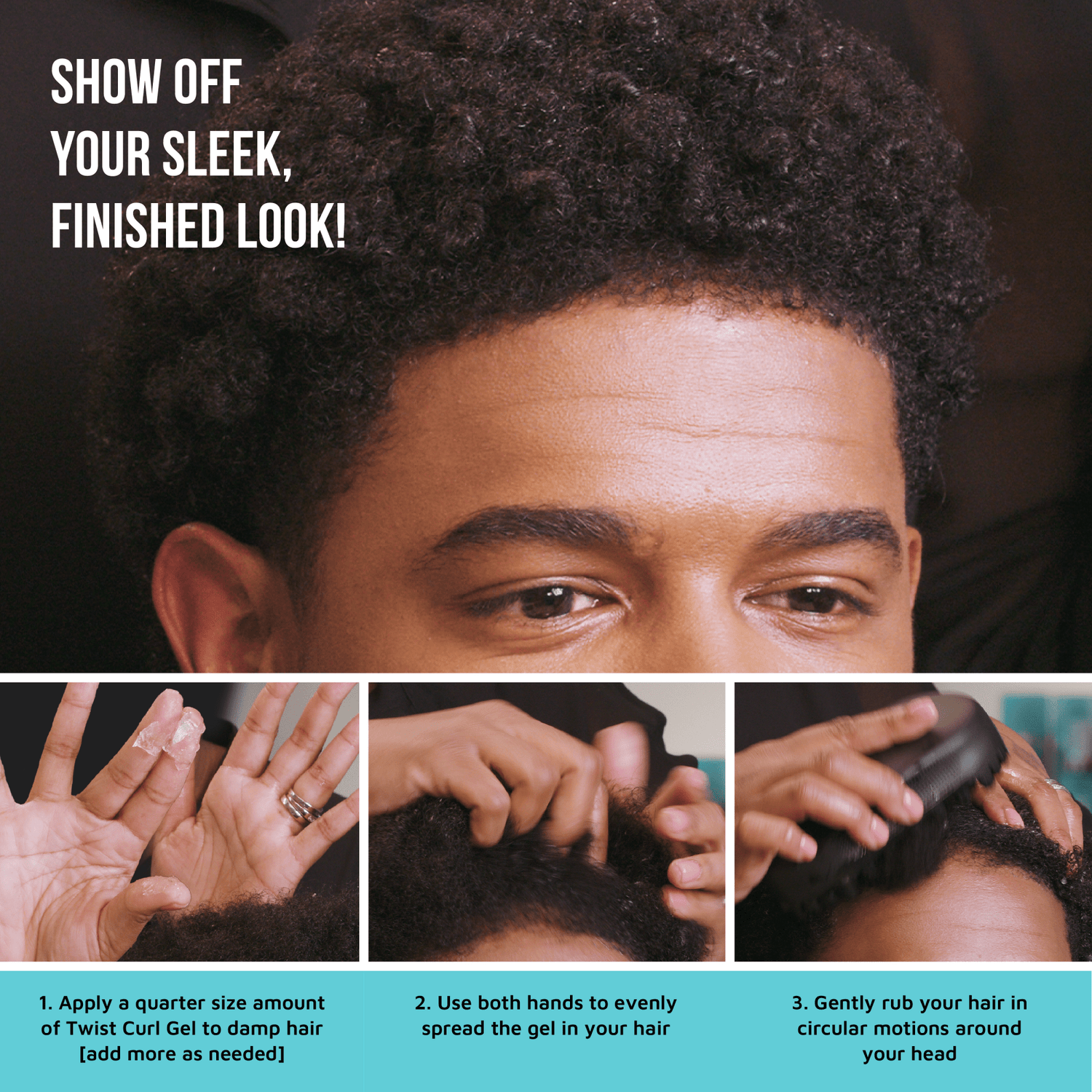 KISS Colors &amp; Care Twist Curl Gel