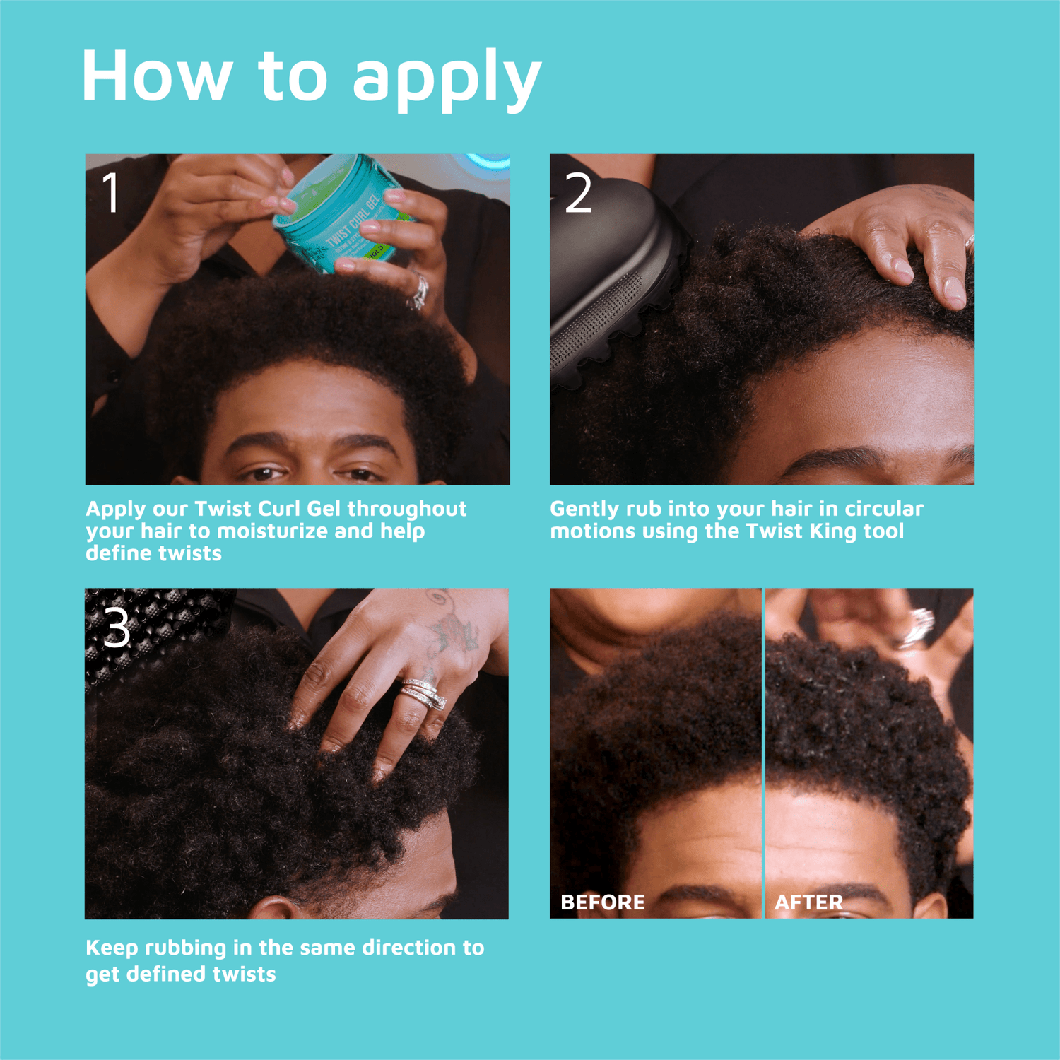 KISS DUAL SIDED TWIST SPONGE MEDIUM