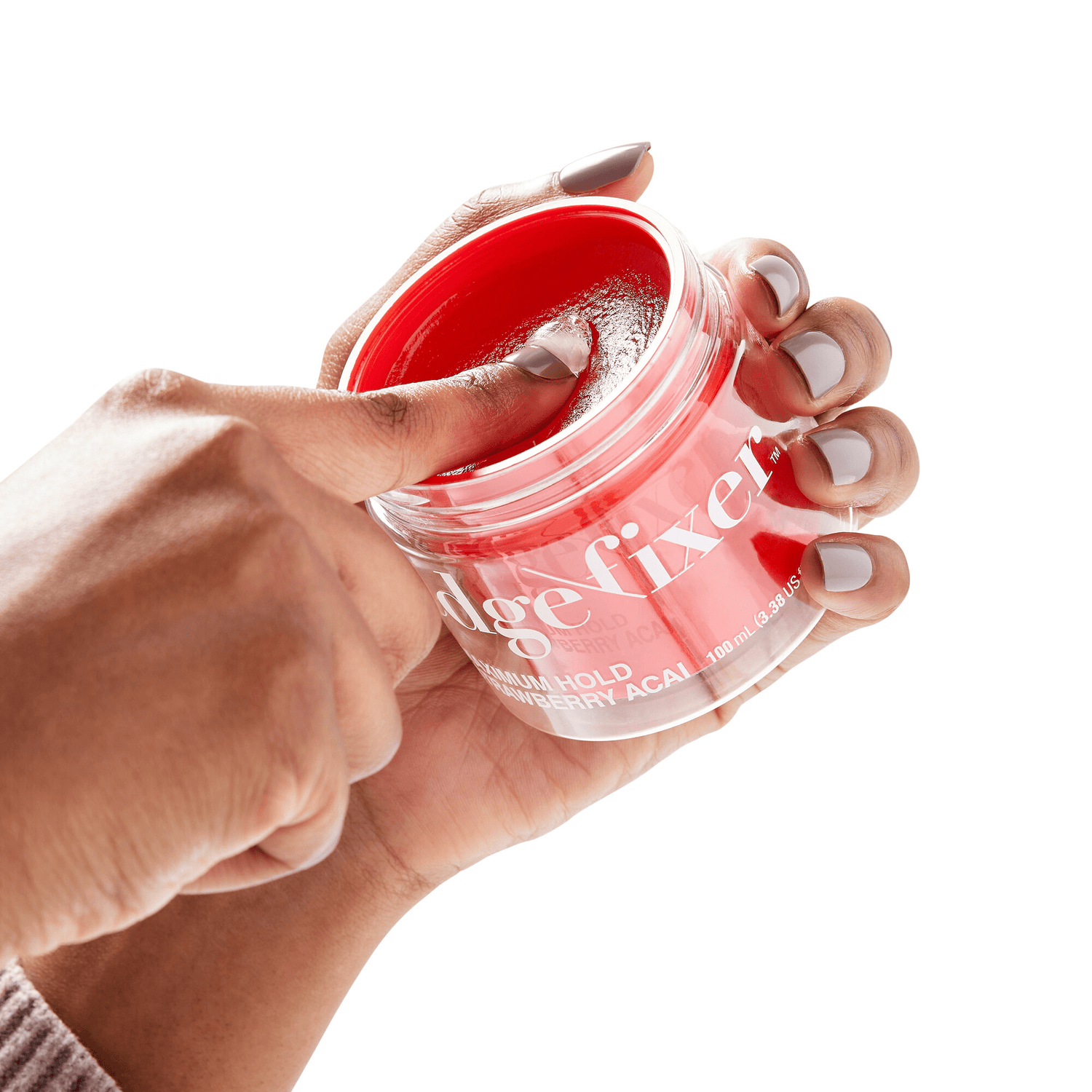 Kiss Colors &amp; Care Edge Fixer 100 mL - Strawberry Acai