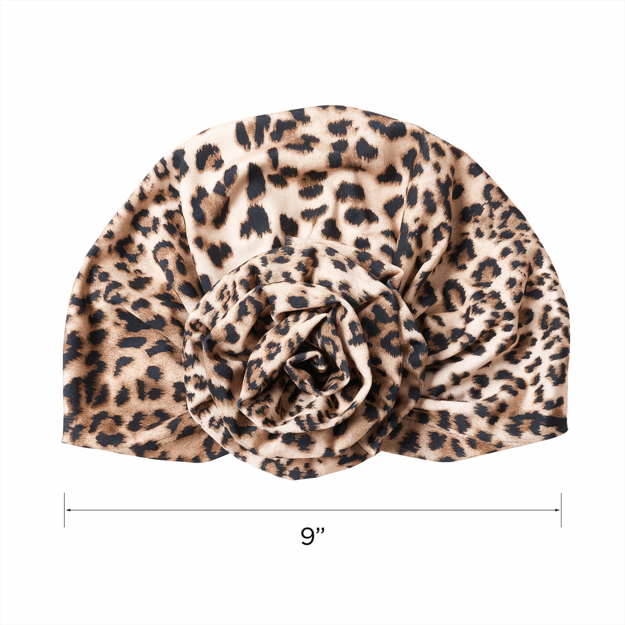 Kiss Colors &amp; Care Pre-Tied Top Knot Turban - Leopard