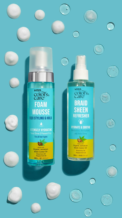 KISS Colors &amp; Care Foam Mousse - 8.5 oz