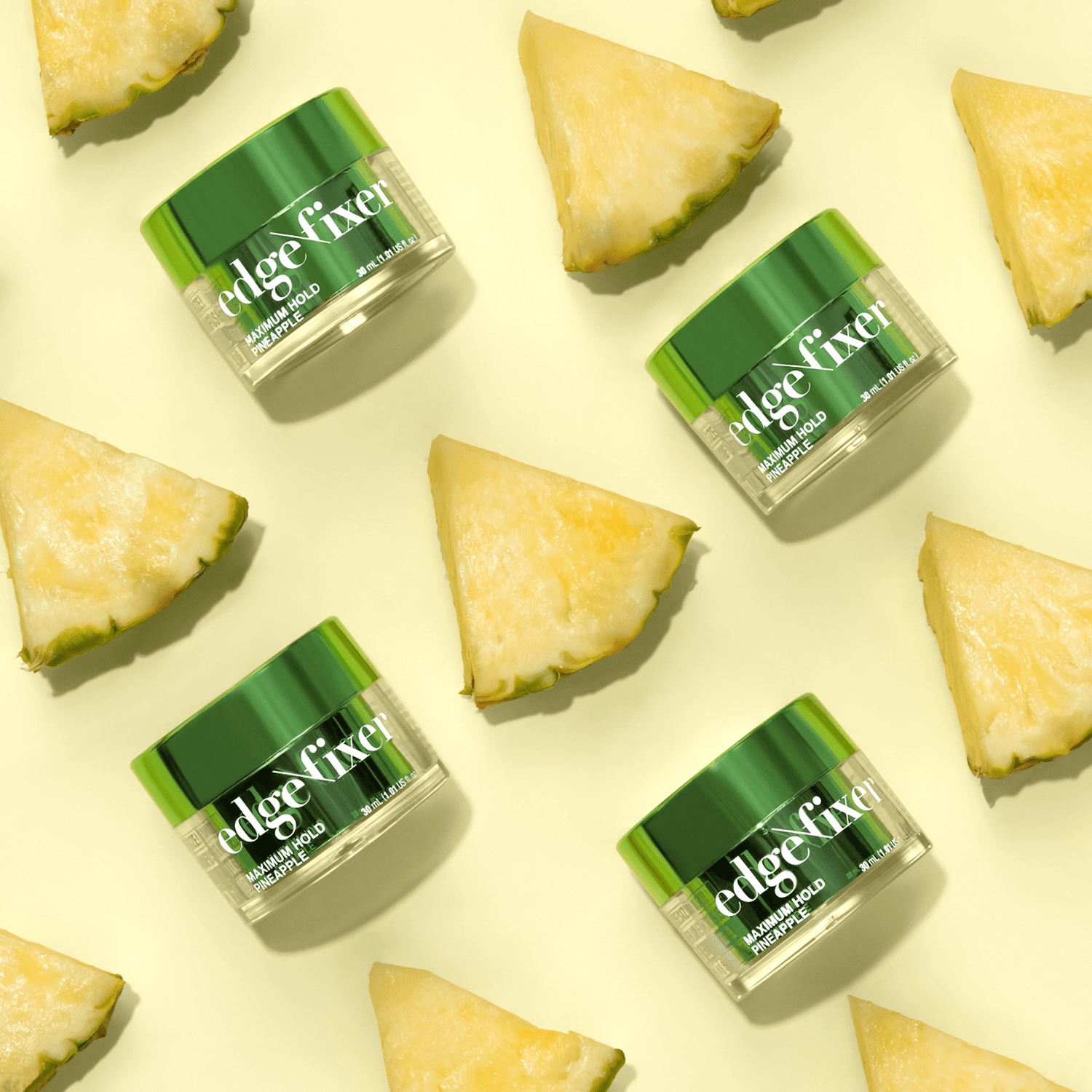 Kiss Colors &amp; Care Edge Fixer 30 mL - Pineapple