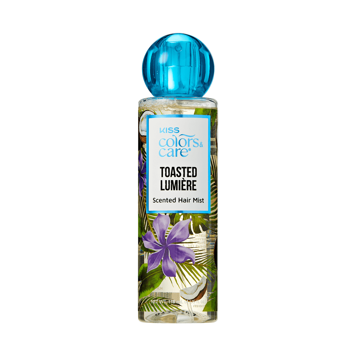 KISS Colors &amp; Care Clean Fragrance Hair Veil Mist, 4 oz. - Toasted Lumière