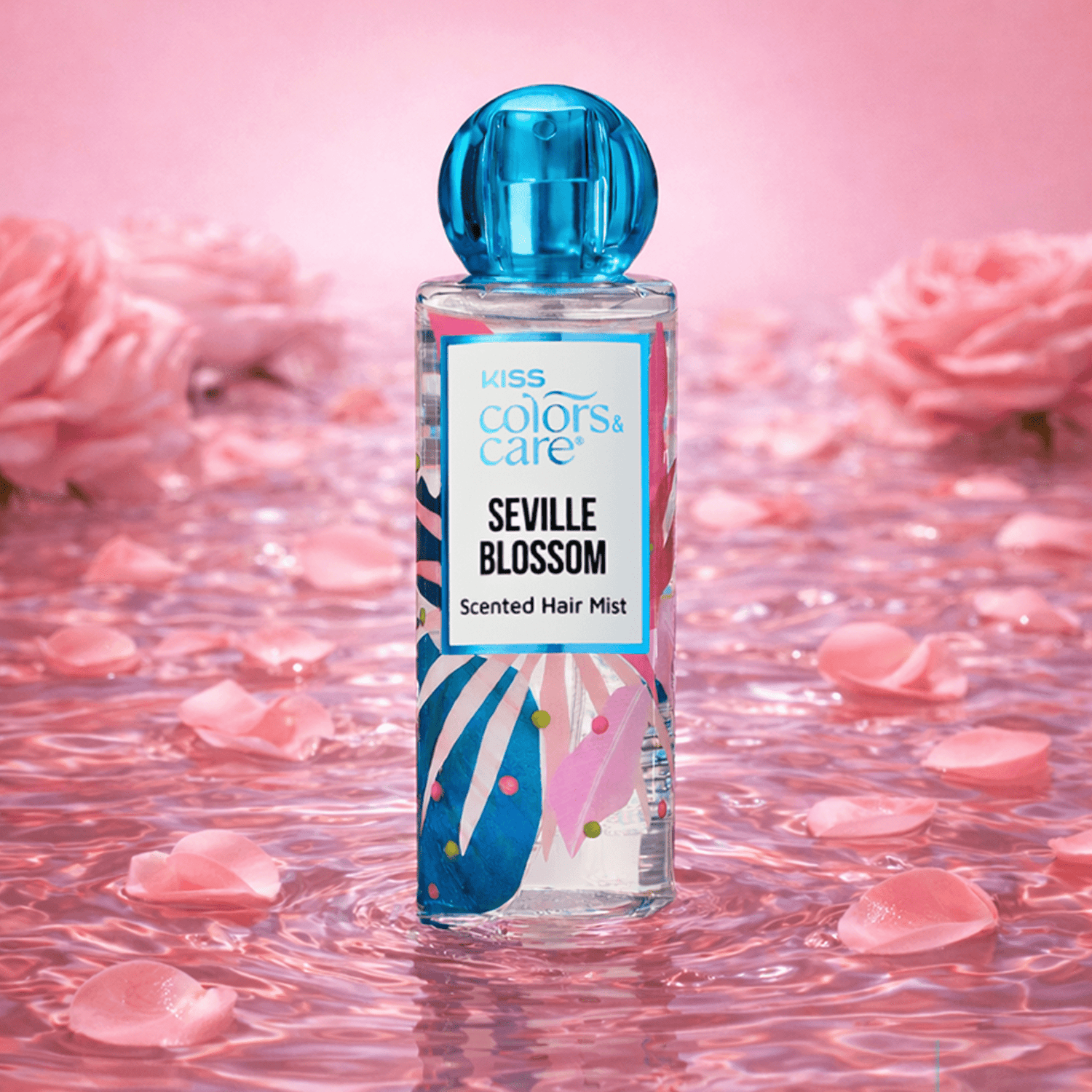 Kiss Colors &amp; Care Clean Fragrance Hair Veil Mist, 4 oz. - Seville Blossom