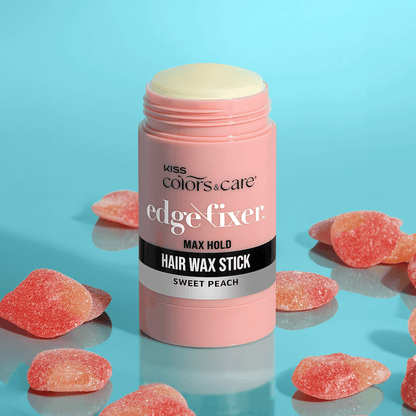 KISS Colors &amp; Care Edge Fixer Wax Stick – Sweet Peach